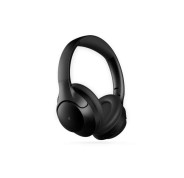Ksix Odissey Auriculares Inalambricos - ANC + ENC - Micrófono - Autonomía 30h - Llamadas - Cable Jack 3,5 mm - Estuche - Color Negro