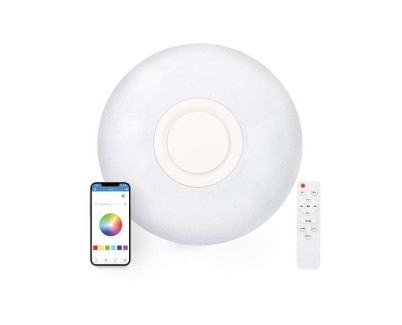 Ksix Plafon LED Altavoz Rainbow - RGB - 30W - 40cm