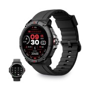 Ksix Smartwatch Compass GPS - Ritmo Cardiaco - Control de Sueño - Color Negro