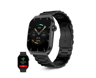 Ksix Smartwatch Olympo - Ritmo Cardiaco - Control de Sueño - Color Negro