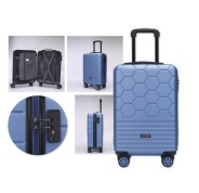 Lagart Maleta Trolley de Cabina Rigida 20 55x34x23.5cm - Cierre TSA - Ruedas Dobles 360º - Color Azul Klein