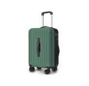 Lagart Smart Maleta Trolley de Cabina Rigida 20 55x34x20cm - Asa Frontal para Manejo en Distintas Situaciones - Cierre TSA - Ruedas Dobles 360º - Color Verde