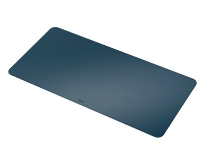 Leitz Alfombrilla de Escritorio Grande 80x40cm - Espesor 2mm - Antideslizante - Impermeable - Color Azul Oscuro