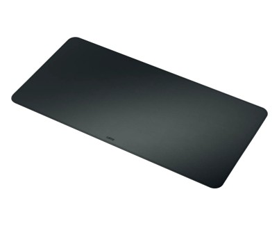 Leitz Alfombrilla de Escritorio Grande 80x40cm - Espesor 2mm - Antideslizante - Impermeable - Color Negro