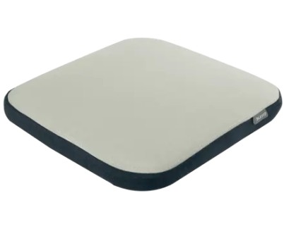 Leitz Ergo Active Wobble Cojin de Asiento Hinchable con Funda Gris Claro - Con Certificacion IGR - Mejora la Circulacion y Alivia la Presion en la Columna - Color Gris Oscuro
