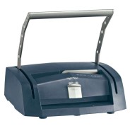 Leitz Impressbind 280 Encuadernadora Manual por Presion - Encuaderna hasta 280 Hojas A4 - Indicador de Cuando esta Listo el Documento - Rapida y Sencilla de Usar - Color Azul/Plata
