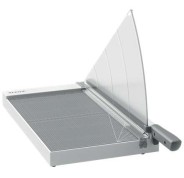 Leitz Precision Home Office A3 Guillotina de Papel Formato A3 - Corta hasta 10 Hojas - Iluminacion del Filo de Corte - Cuchilla de Acero Inoxidable de Alta Calidad