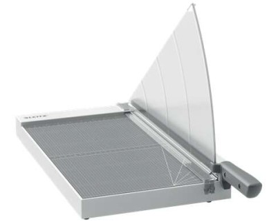 Leitz Precision Home Office A3 Guillotina de Papel Formato A3 - Corta hasta 10 Hojas - Iluminacion del Filo de Corte - Cuchilla de Acero Inoxidable de Alta Calidad
