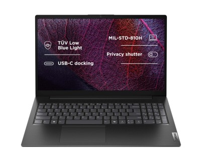 Lenovo V15 G5 IRL Portatil 15.6\" Intel Core 5 120U - 8GB - 512GB SSD - Windows 11 Home - Color Negro - Teclado QWERTY (ES)