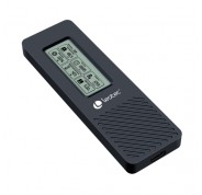 Leotec Caja Externa para Disco SSD M.2 NVMe - USB 3.2 Gen 2 - Panel LCD Type-C - 10Gbps