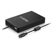 Leotec Cargador Universal Automatico Slim para Portatil Notebook 90W + Hub USB - 12 Conectores Diferentes
