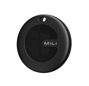 Leotec Easy Tag Negro + Llavero Negro - Compatible con IOS/Android