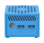Leotec MiniPc N100 Mini Ordenador Intel Alder Lake N100 a 3.8Ghz - 12GB - 256GB SSD - RJ-45, USB-3.0, HDMI, VGA, DisplayPort - Color Azul