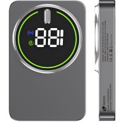 Leotec Powerbank Inalambrico 10.000 mAh -  PD 20W - Qi 15W - Color Gris