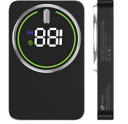 Leotec Powerbank Inalambrico 10.000 mAh -  PD 20W - Qi 15W - Color Negro