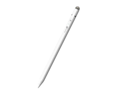 Leotec Stylus ePen Plus Lapiz Digital para Pantalla Tactil - Compatible con Smartphones y Tablets Android, iOS y Windows - Boton On/Off - Apagado Automatico - Autonomia hasta 12h - Punta de Repuesto