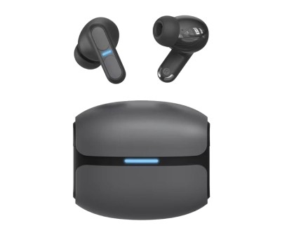 Leotec TWS Gaming Nebula Fit Auriculares Bluetooth 6.0 - Estuche de Carga - Color Negro