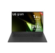 LG Gram 17Z90S-G.AA79B Portatil 17\" Intel Evo Core Ultra 7 155H - 16GB - 1TB SSD - W11 Home 64 - Color Negro