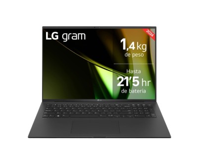LG Gram 17Z90S-G.AA79B Portatil 17\" Intel Evo Core Ultra 7 155H - 16GB - 1TB SSD - W11 Home 64 - Color Negro