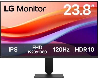 LG Monitor 23.8\" LED IPS Entry FullHD 120Hz - Respuesta 5ms - 16:9 - HDMI - VESA 100x100mm