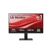 LG Monitor LED 21.5\" FullHD 1080p HDR 100Hz - Respuesta 1ms - 16:9 - VGA, HDMI - VESA 100x100
