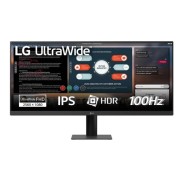 LG Ultrawide Monitor 29\" LCD IPS WFHD 100Hz HDR FreeSync - 21:9 - HDMI, Displayport - VESA 100x100 - Color Negro