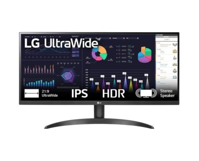 LG Ultrawide Monitor 29\" LED UWFHD 100Hz HDR FreeSync - 21:9 - Respuesta 5ms - Altavoces 14W - HDMI, DisplayPort, USB-C - VESA 100x100