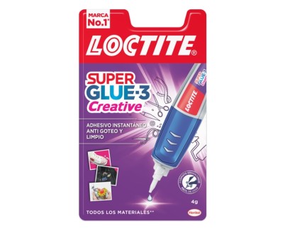 Loctite Superglue-3 Creative Pen 4Gr - Adhesivo Universal en Forma de Boligrafo - Aplicacion Gota a Gota Precisa y Limpia - No Gotea - Fuerza de Union Maxima