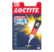 Loctite Superglue-3 Power Gel 3gr - Adhesivo Instantaneo Flexible y Extrafuerte - Formula en Gel Enriquecida con Particulas de Caucho - Resistente a Golpes. Torsiones y Vibraciones - 2950707