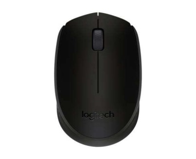 Logitech B170 Raton Inalambrico 1000dpi - 3 Botones - Uso Ambidiestro - Color Negro