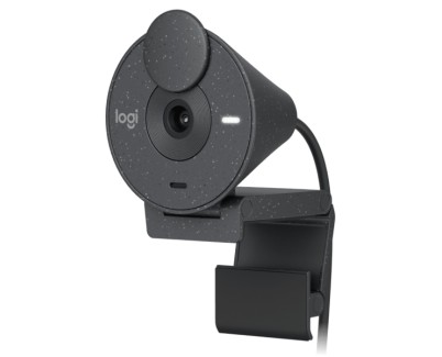 Logitech Brio 300 Webcam Full HD - 2 Megapixeles - Campo Visual 70º - Color Grafito