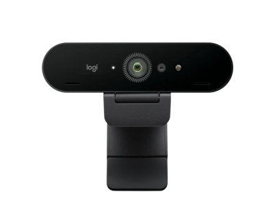 Logitech Brio 4K Webcam - Zom Digital 5X - Enfoque Automatico - Doble Microfono integrado - Negro