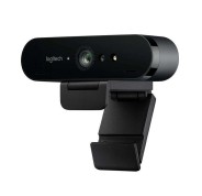 Logitech Brio Stream Webcam Profesional para Streaming Ultra HD 4K USB 3.0 - HDR - Campo de Vision 90º - Enfoque Automatico - Color Negro