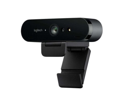 Logitech Brio Stream Webcam Profesional para Streaming Ultra HD 4K USB 3.0 - HDR - Campo de Vision 90º - Enfoque Automatico - Color Negro