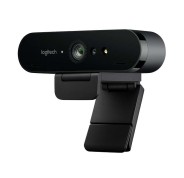 Logitech Brio Webcam 4K Ultra HD - HDR - Grabacion 4K - Zoom Digital 5X - Color Negro