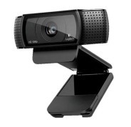 Logitech C920 Webcam HD Pro 1080p - USB 2.0 - Microfonos Integrados - Enfoque Automatico - Cable de 1.83m - Color Negro