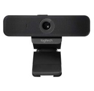 Logitech C925e Webcam HD 1080p - USB 2.0 - Microfono Integrado - Enfoque Automatico - Angulo de Vision 78º - Cable de 1.83m - Color Negro