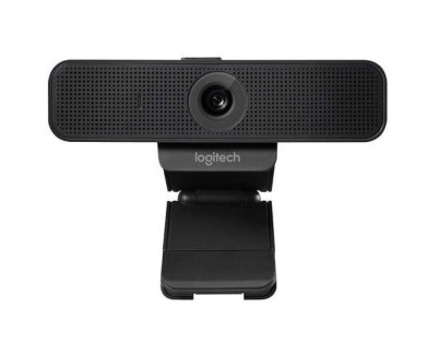 Logitech C925e Webcam HD 1080p - USB 2.0 - Microfono Integrado - Enfoque Automatico - Angulo de Vision 78º - Cable de 1.83m - Color Negro