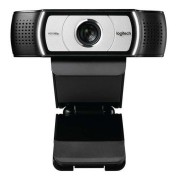 Logitech C930e Webcam HD 1080p - USB 2.0 - Microfonos Integrados - Enfoque Automatico - Angulo de Vision 90º - Color Negro/Plata