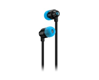 Logitech G333 Auriculares Gaming con Microfono - Adaptador USB-C - Multiplataforma - Altavoces Dinamicos - Jack 3.5mm - Color Negro/Azul