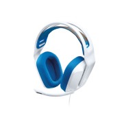 Logitech G335 Auriculares Gaming con Microfono - Adaptador USB-C - Multiplataforma - Altavoces Dinamicos - Jack 3.5mm - Color Blanco