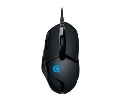 Logitech G402 Hyperion Fury Raton USB 4000dpi - 7 Botones Programables - Iluminacion LED - Uso Diestro - Color Negro