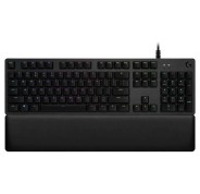 Logitech G513 Teclado Mecanico Gaming USB - Teclas Mecanicas GX Brown - Iluminacion RGB Lightsync - Superficies de Metal - Reposamuñecas de Espuma - Cable de 30cm - Color Negro