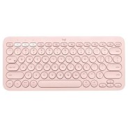 Logitech K380 Teclado Inalambrico Bluetooth - Hasta 3 Dispositivos Simultaneamente - Color Rosa
