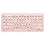 Logitech K380 Teclado Inalambrico Bluetooth - Hasta 3 Dispositivos Simultaneamente - Color Rosa