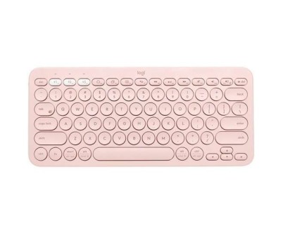 Logitech K380 Teclado Inalambrico Bluetooth - Hasta 3 Dispositivos Simultaneamente - Color Rosa