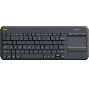 Logitech K400 Plus Teclado Inalambrico Touchpad - PC, TV - Color Negro