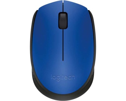 Logitech M171 Raton Inalambrico 1000dpi - 3 Botones - Uso Ambidiestro - Color Azul