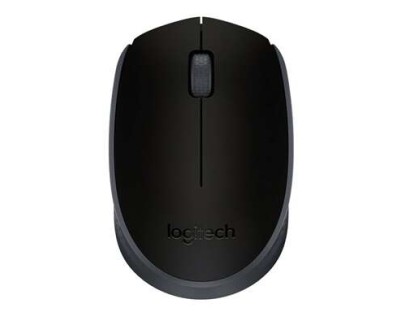 Logitech M171 Raton Inalambrico 1000dpi - 3 Botones - Uso Ambidiestro - Color Negro