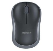 Logitech M185 Raton Inalambrico 1000dpi - 3 Botones - Uso Ambidiestro - Color Negro/Gris